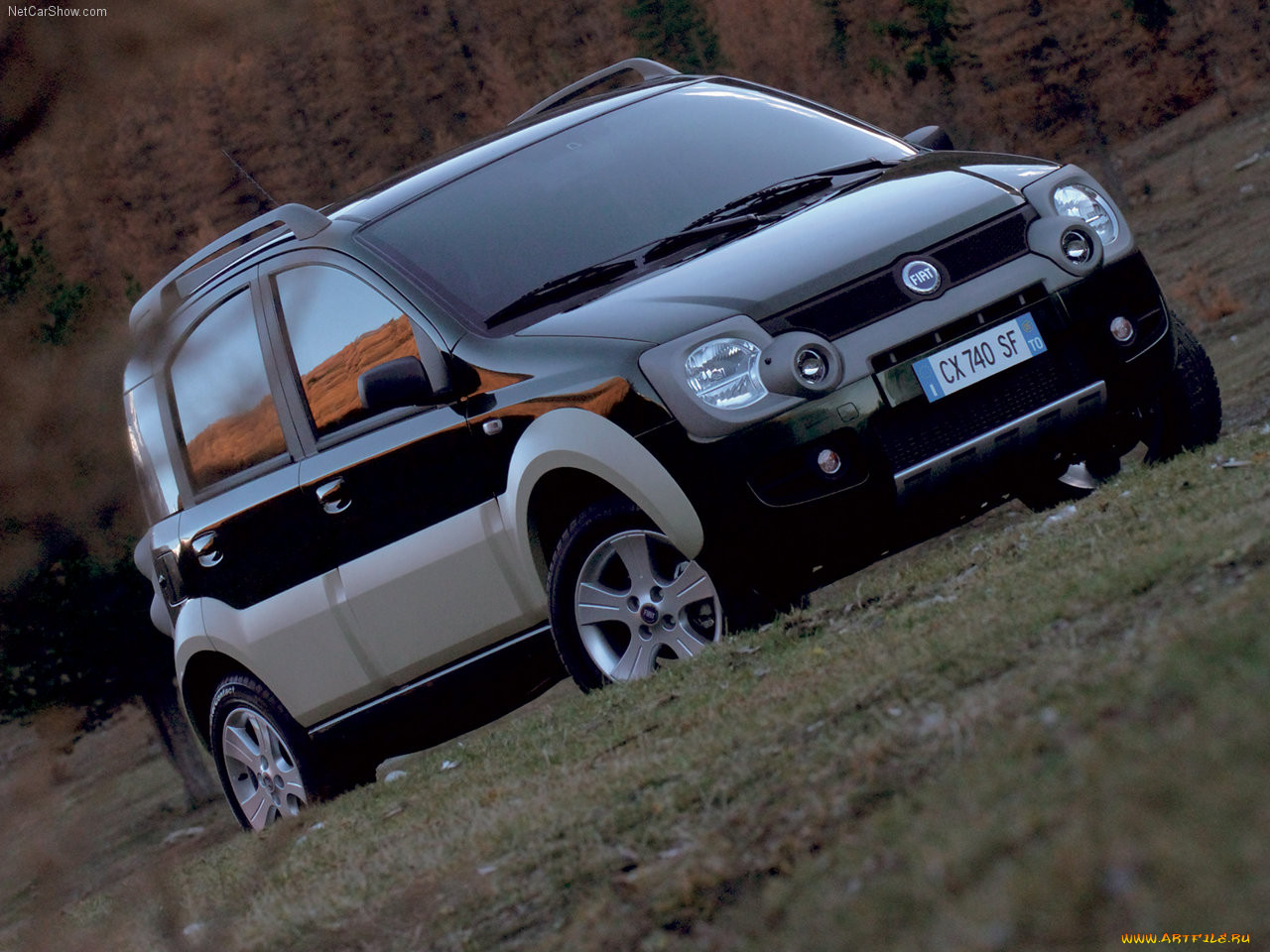 fiat, panda, cross, 2006, 